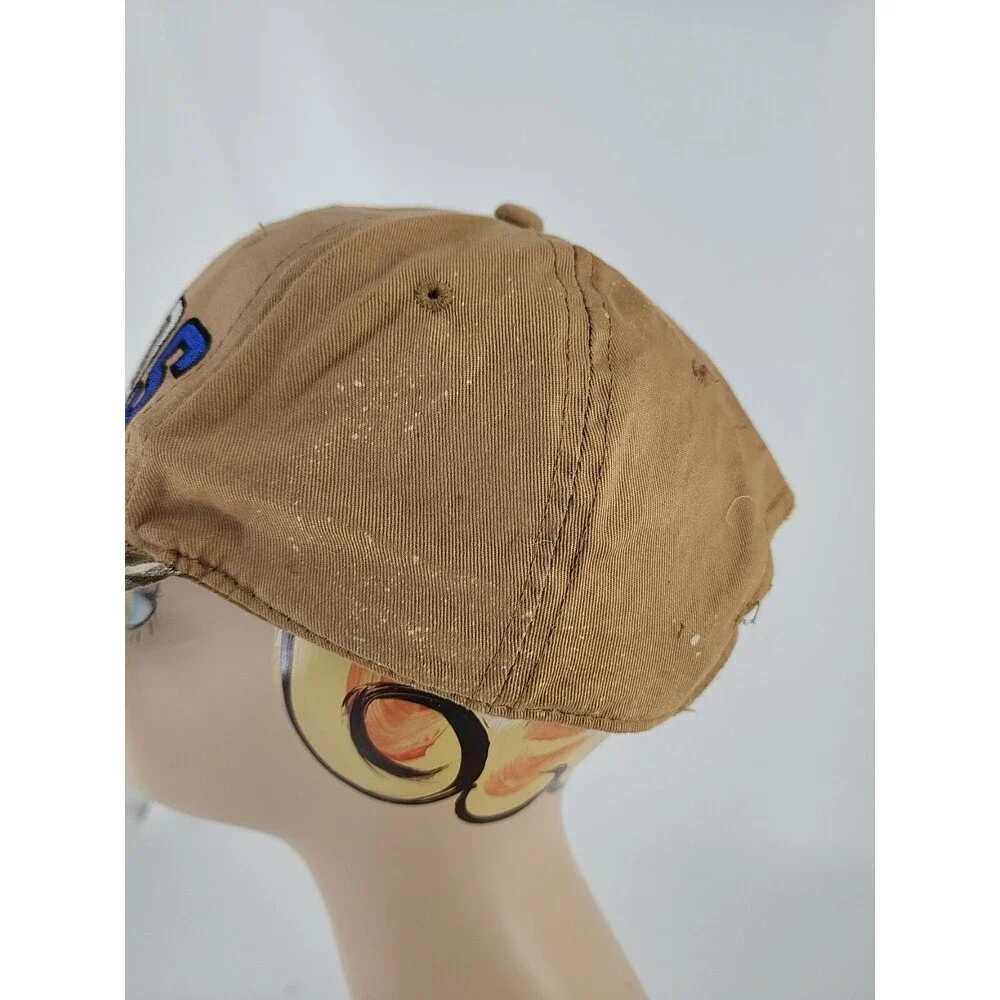 Big Mouth Bass Camo Strapback. HQS llc  brown / tan baseball cap